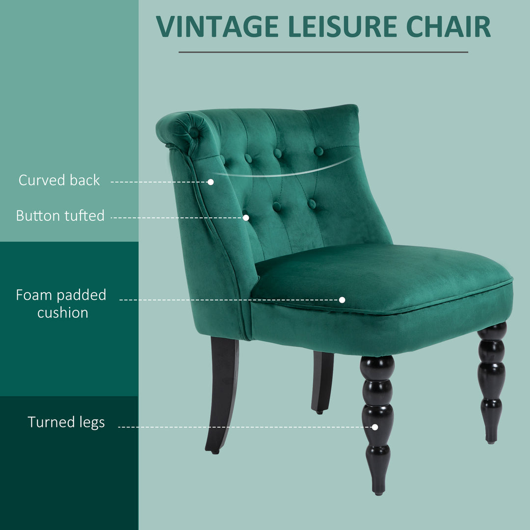 Velvet Accent Chair