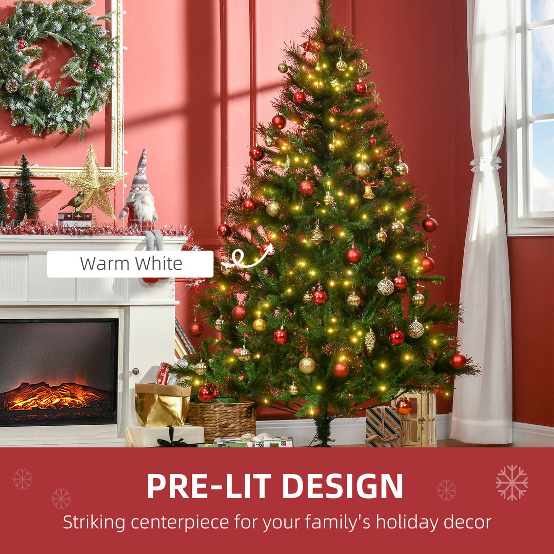 1.8m Prelit Christmas Tree Artificial Tree