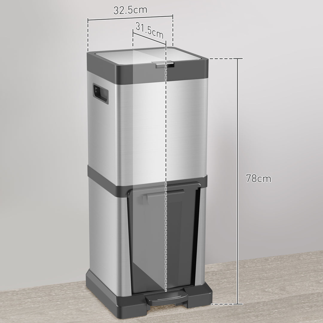 Dual Kitchen Bin