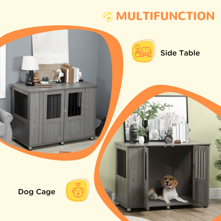 Dog Crate Furniture End Table