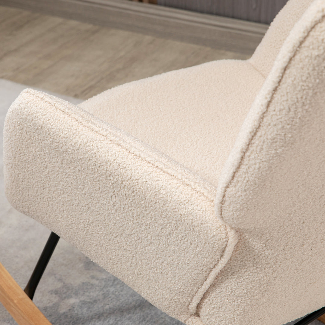 Wingback Rocking Chair for Nursing