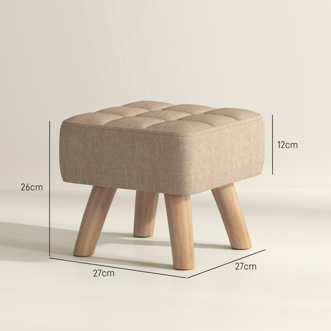 Modern Tufted Footstool