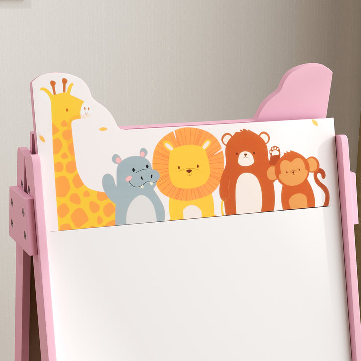 2 in 1 Kids Easel with Whiteboard