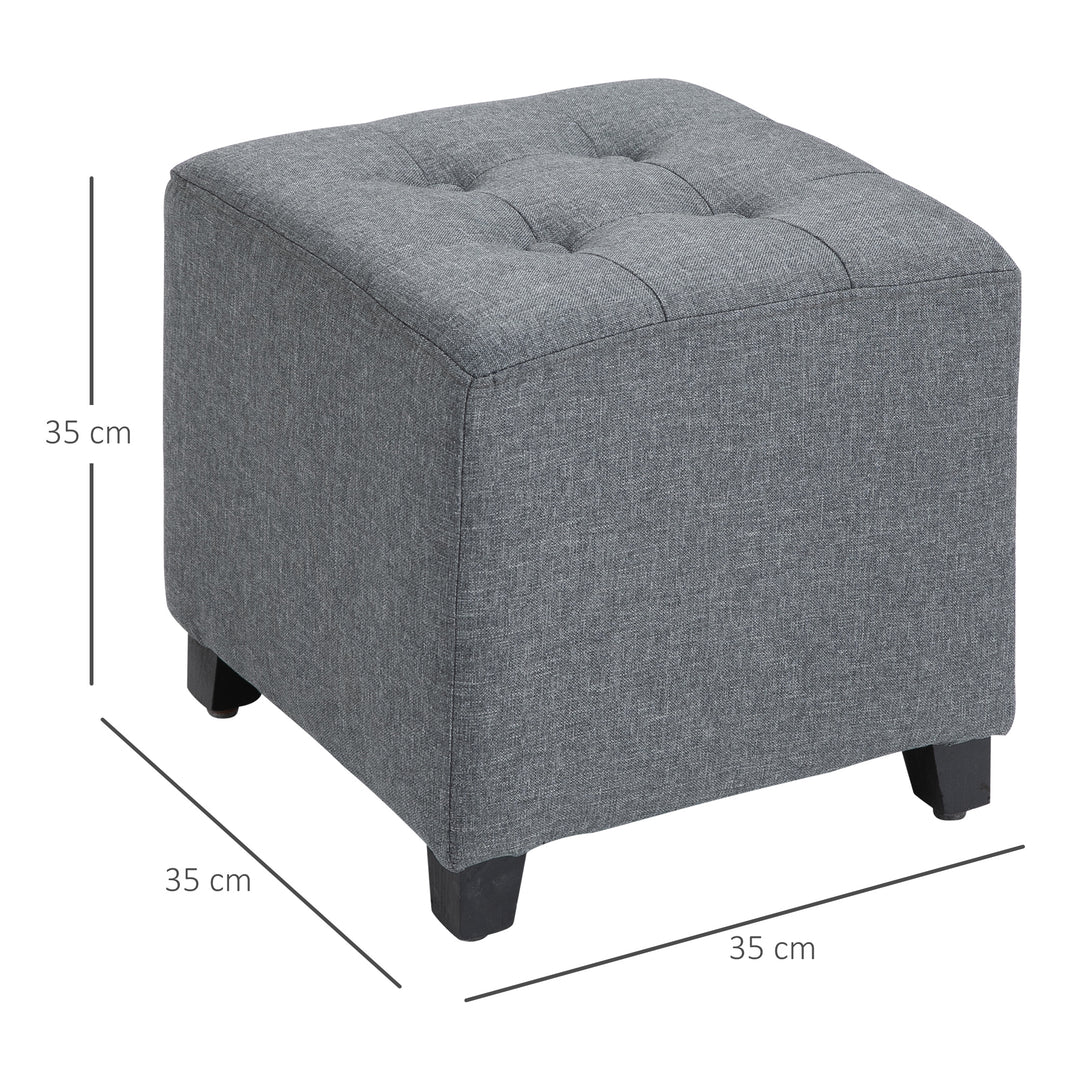 Stylish Square Ottoman Footstool