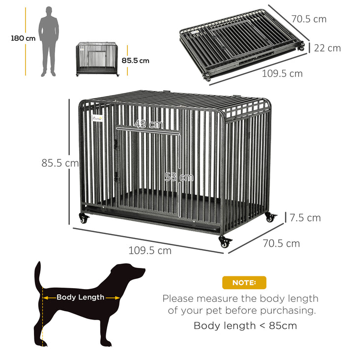 Foldable Heavy Duty Dog Crate