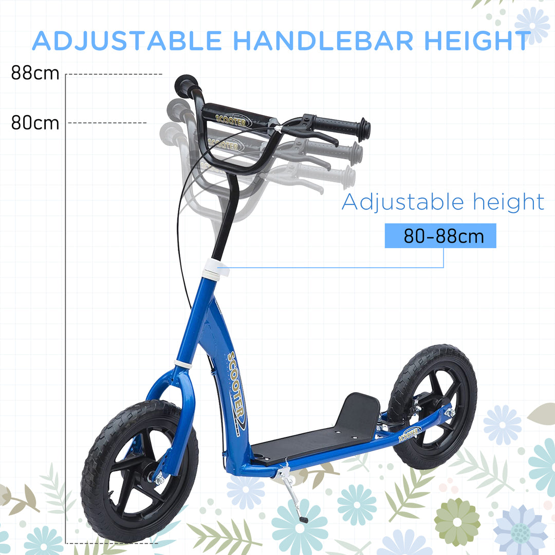 Teen Push Scooter Kids Children Stunt Scooter Bike Bicycle Ride On 12" EVA Tyres