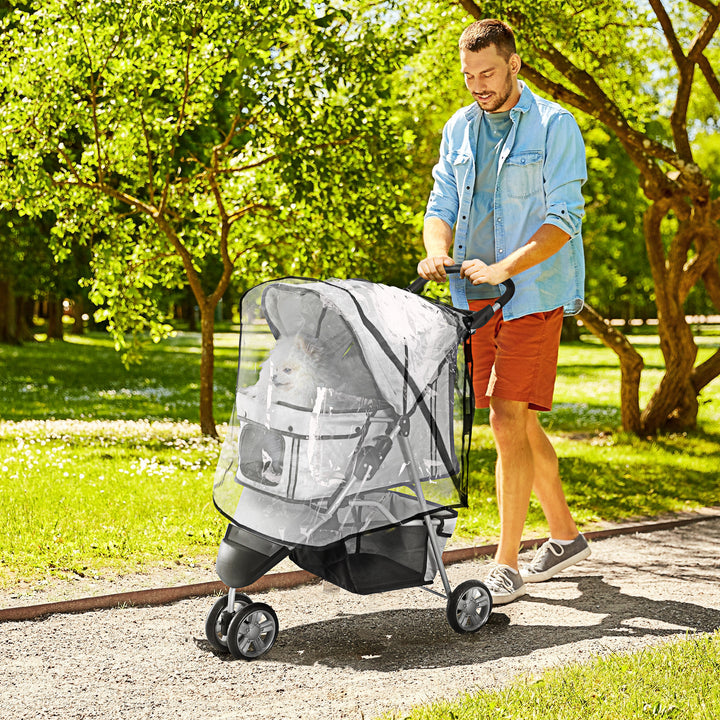 Small Dog Stroller with Cover