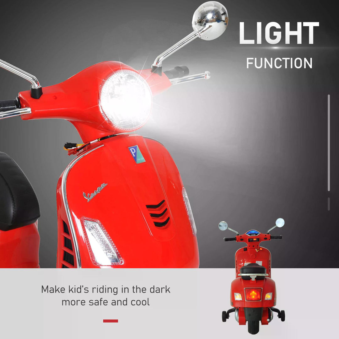 Kids' Motorcycle Ride-On: 6V with LED Illumination