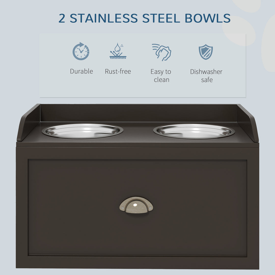 Stainless Steel Raised Dog Bowls