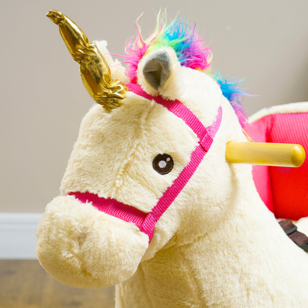 Kids Rocking Horse with Realistic Sound