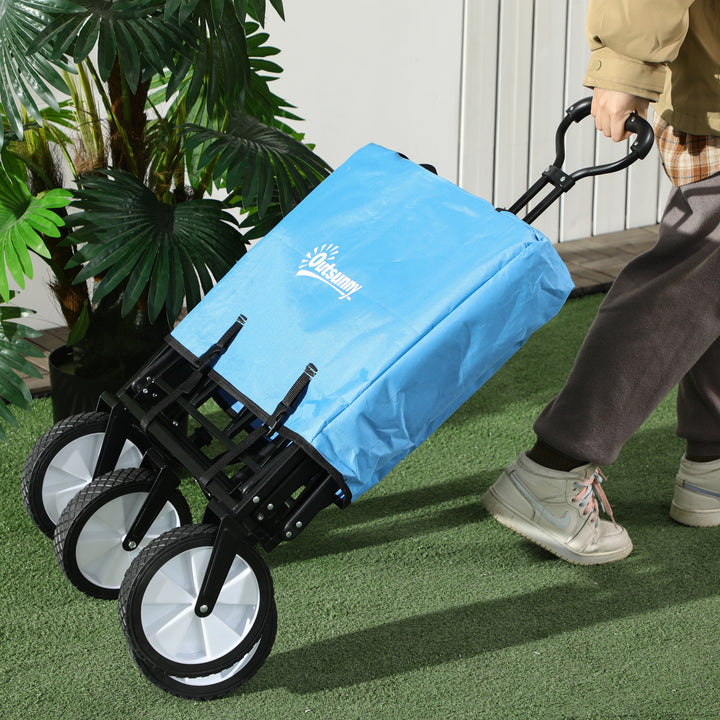 Folding Garden Trolley Cart