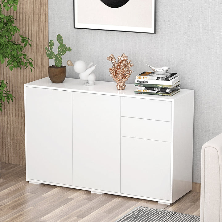 HOMCOM High Gloss Sideboard