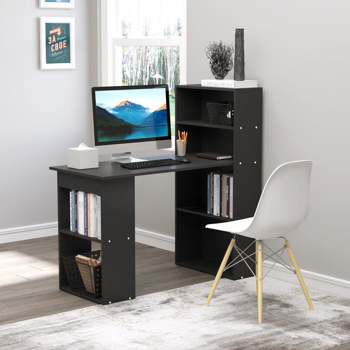 HOMCOM 120cm Desk with Shelves