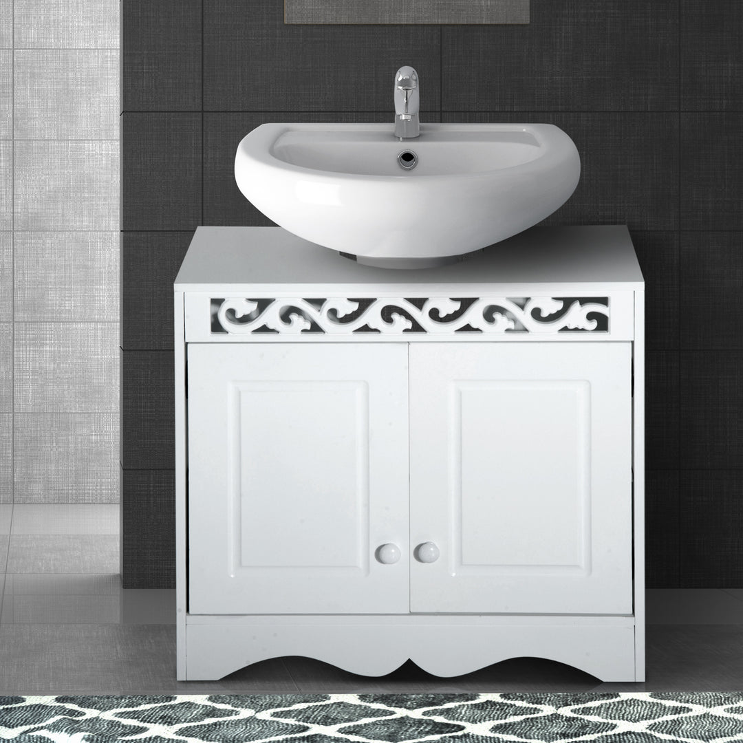 HOMCOM Wooden Under Sink Cabinet https://www.awin1.com/pclick.php?p=35792078762&a=1765756&m=17151 Aosom Default Title