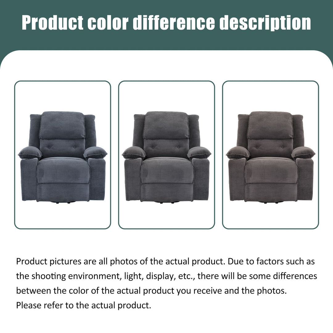 Remote Control Upholstered Oversized Power Lift Recliner Chair for Elderly with Heat