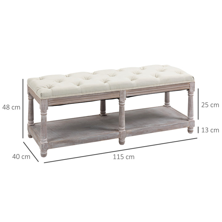 2-Tier Bed End Bench