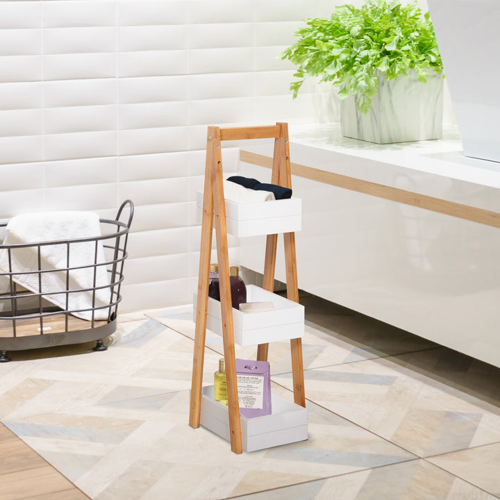 Freestanding 3 Tier A Frame Shower Caddy