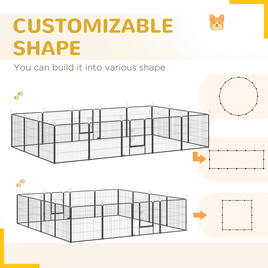 16 Panels Heavy Duty Puppy Playpen