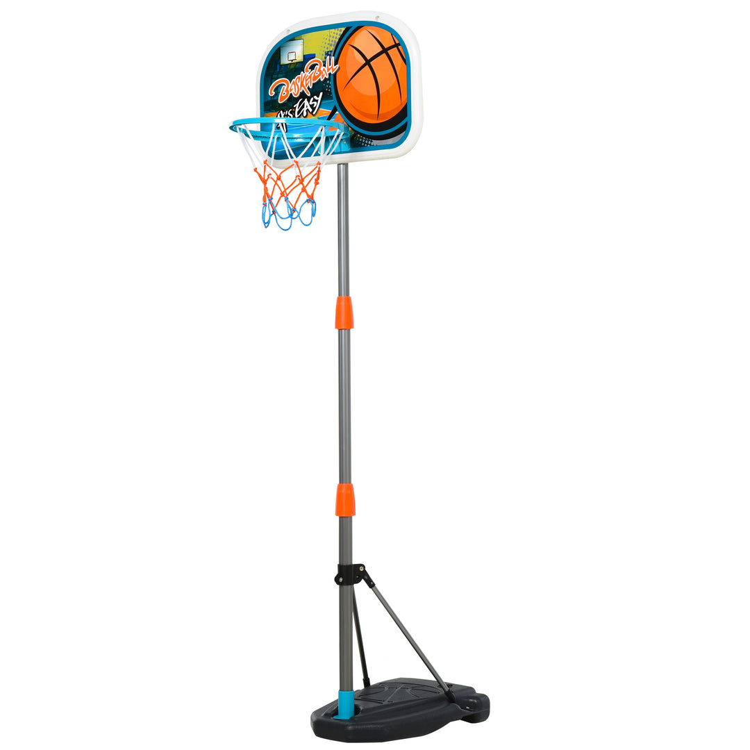 Kids Basketball Hoop: Height-Adjustable Aluminium Stand