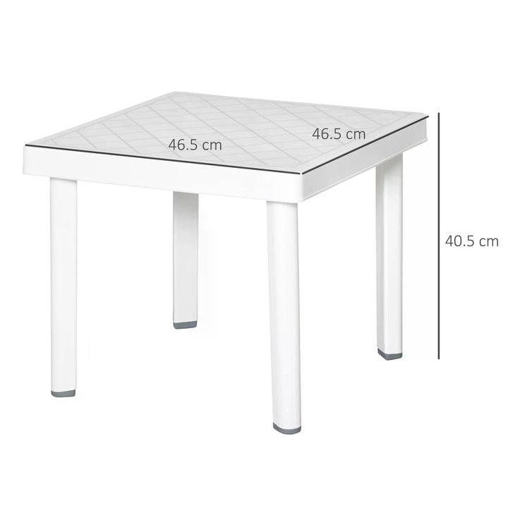 Modern Outdoor Side Table