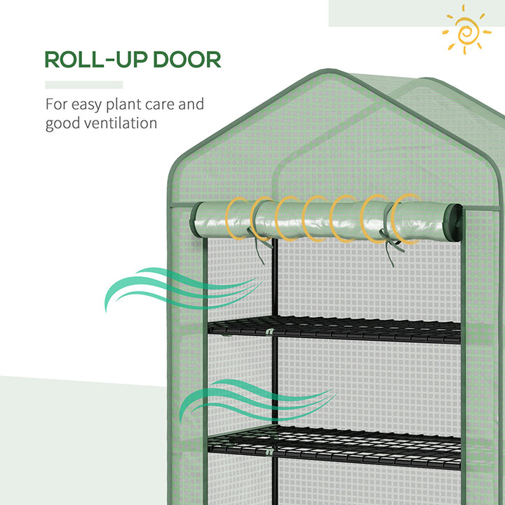 Portable Greenhouse: 5-Tier Shelving