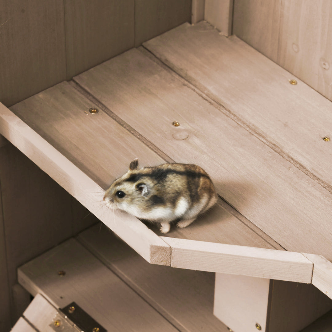 Wooden Hamster Cage