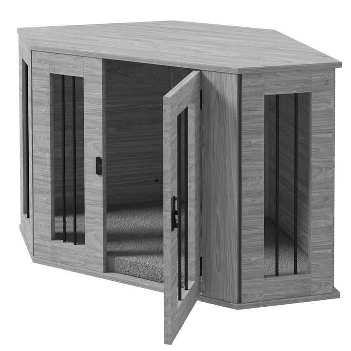 Dog Crate with Cushion