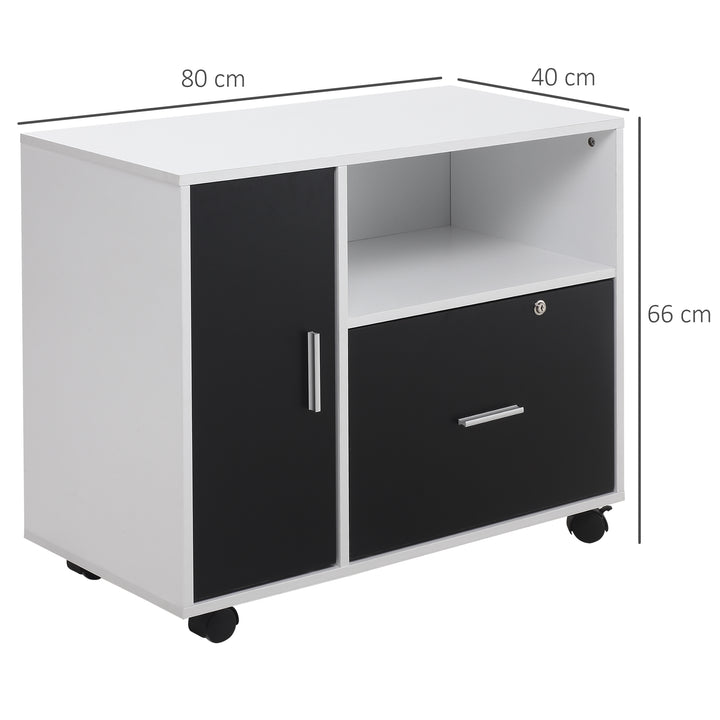 Filing Cabinet w/ Lockable Drawer