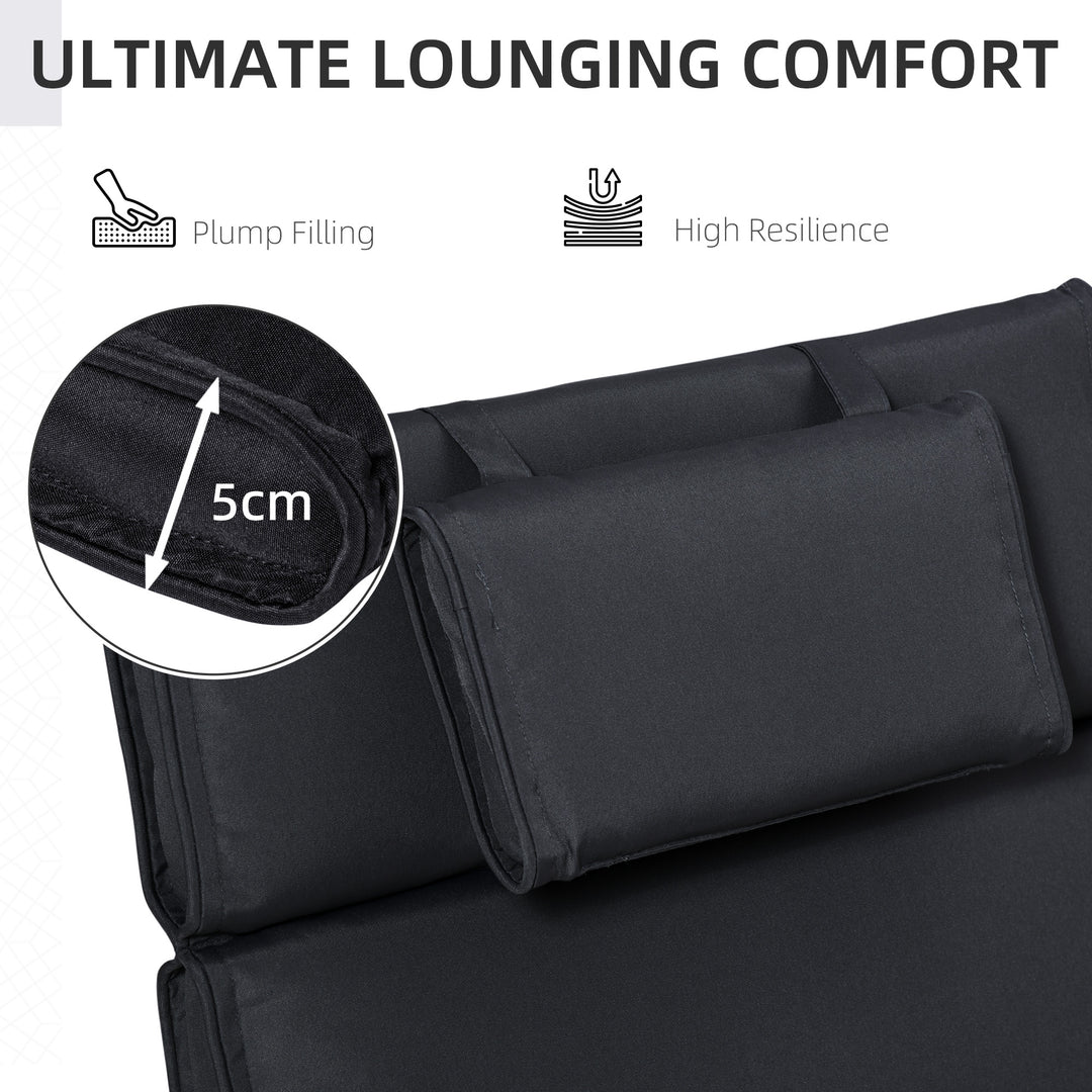 Replacement Thick Cushion for Sun Lounger