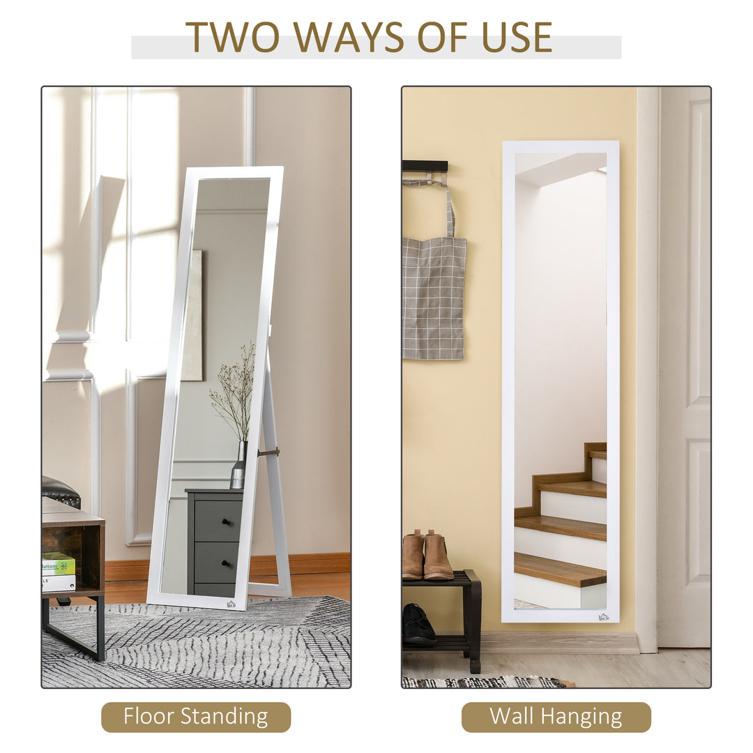 Floor Length Mirror with Back Stand or Wall Mounted