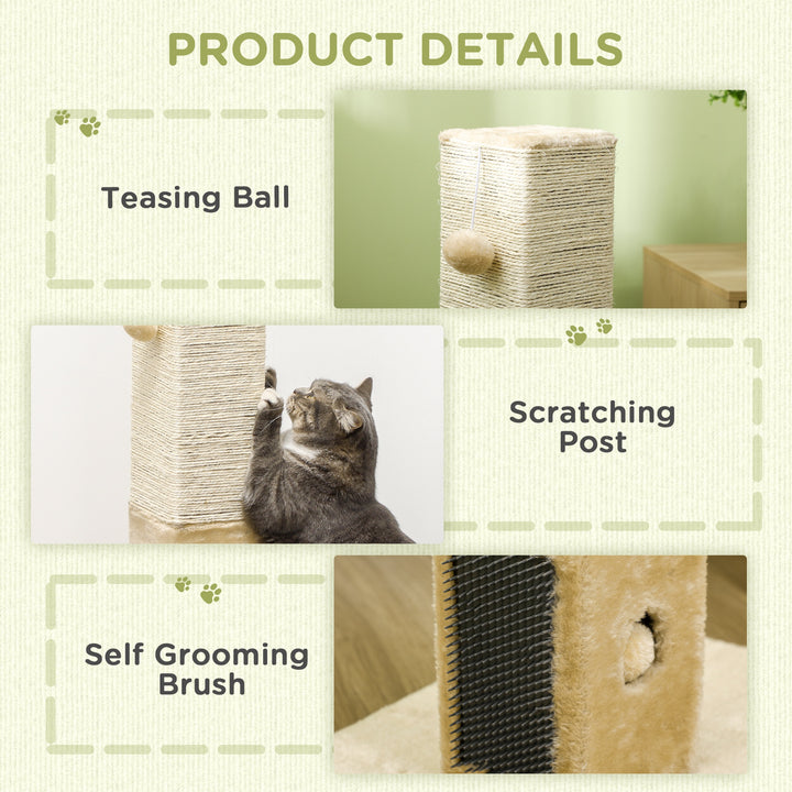 Interactive Cat Scratching Post