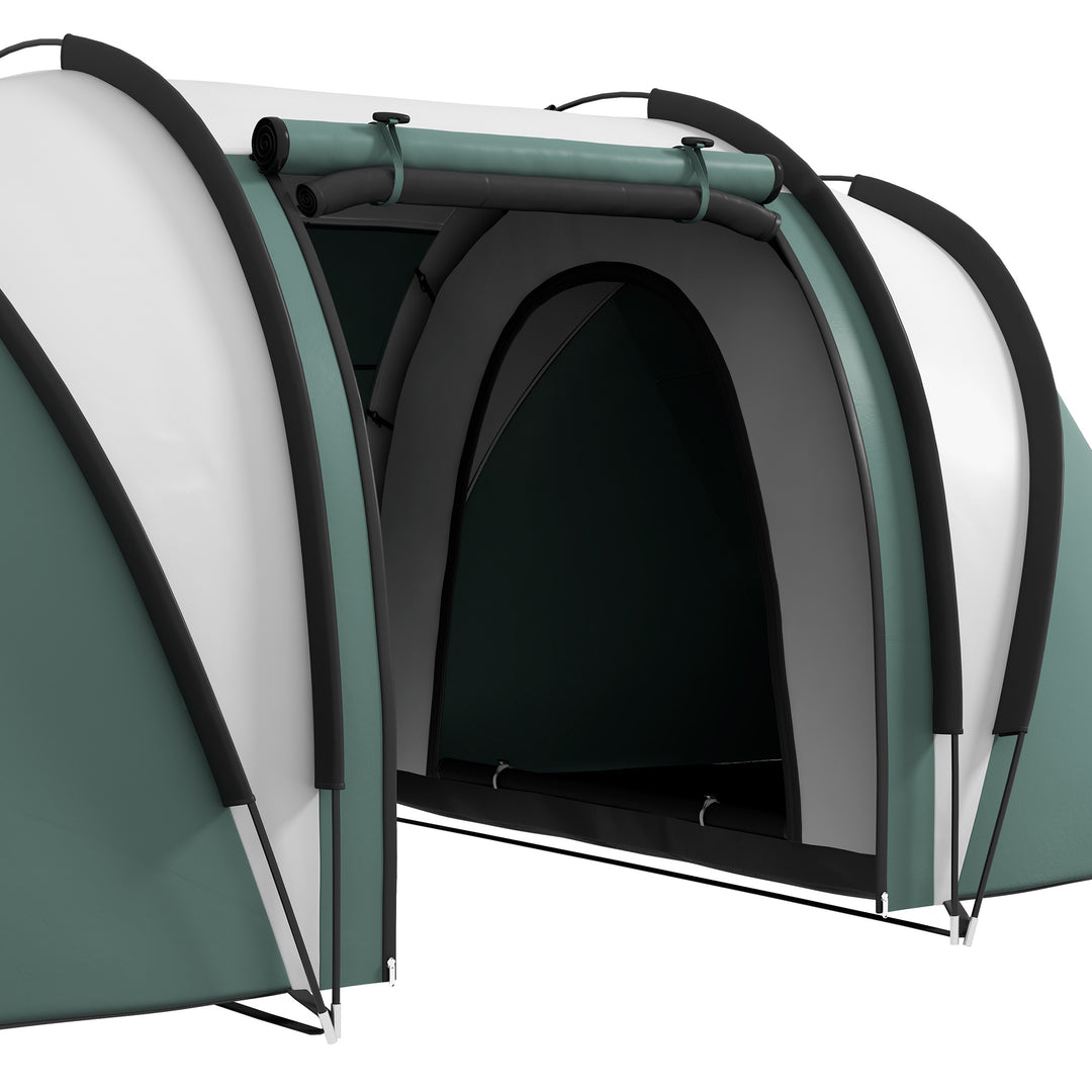 Camping Tent with 2 Bedrooms and Living Area