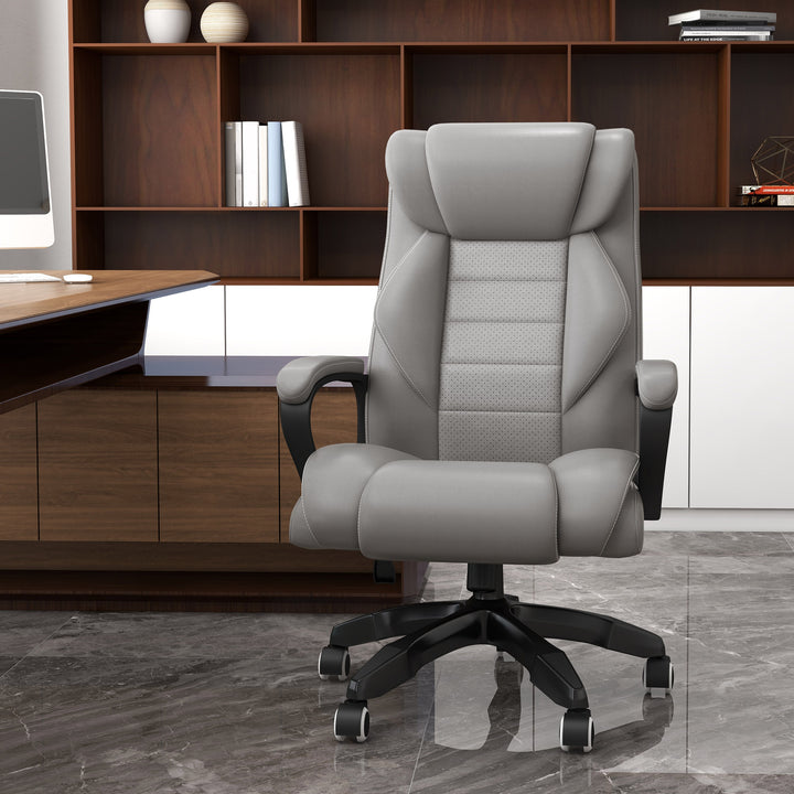 Vinsetto Executive Chair with Massage, Grey