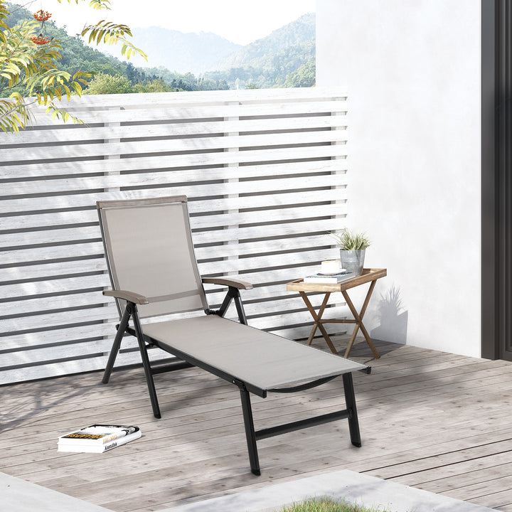 Outdoor Folding Sun Lounger