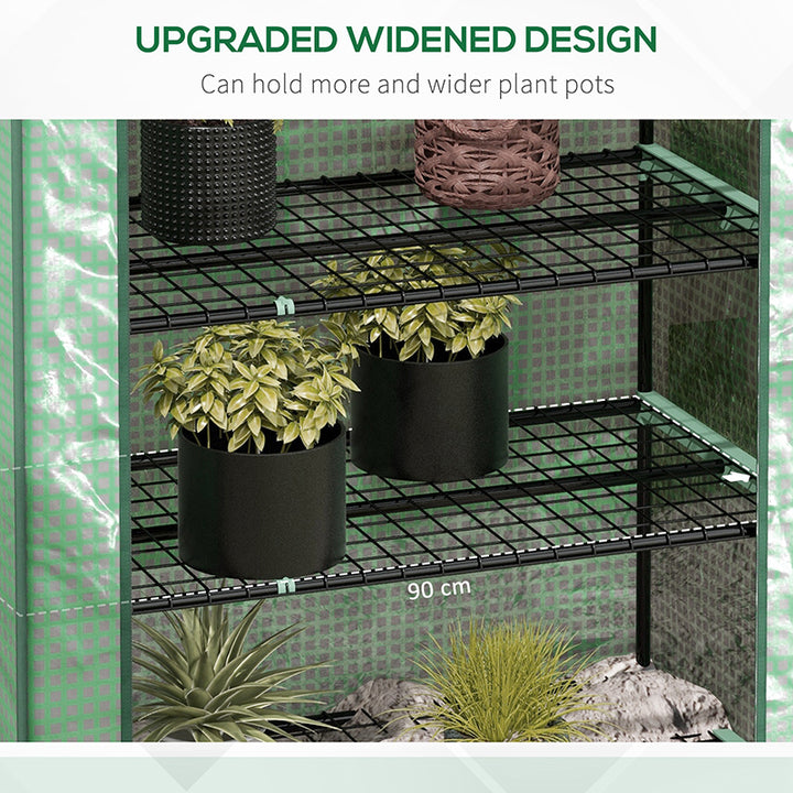 Portable Greenhouse: 5-Tier Shelving