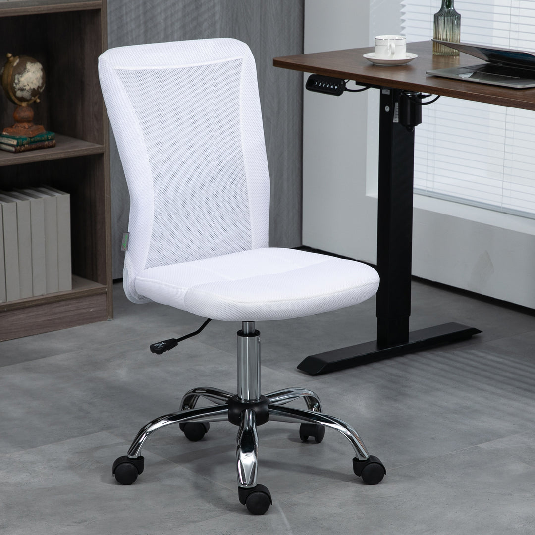 Vinsetto Mesh Office Chair, White