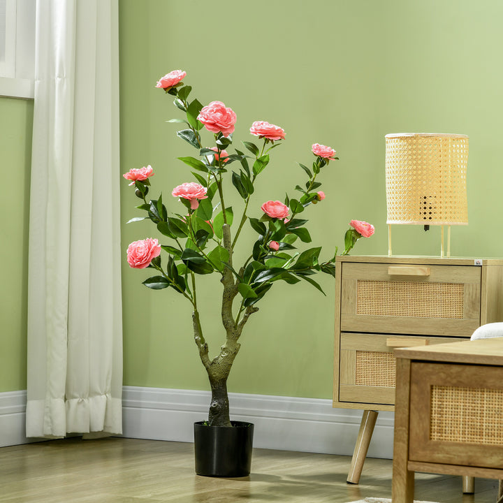 95cm Artificial Camellia Plant