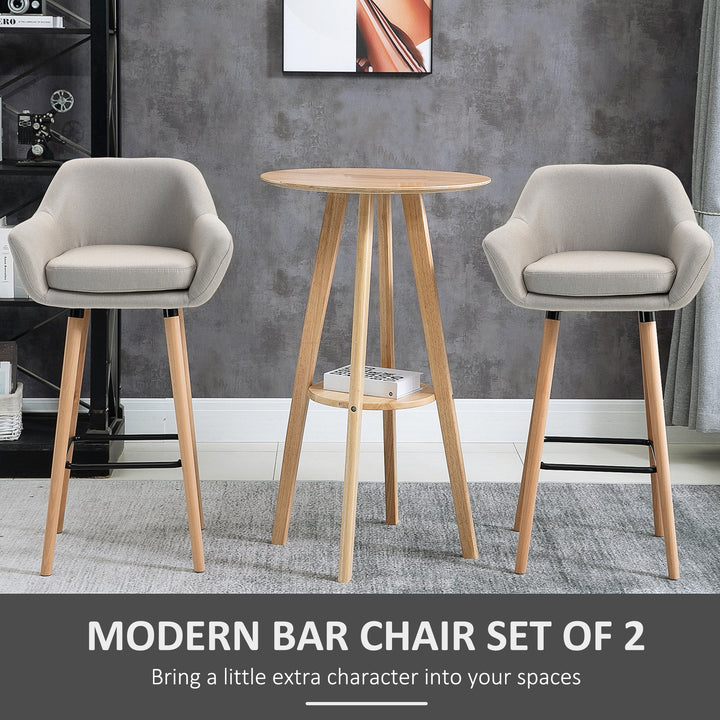 Bar Kitchen Stools Set of 2