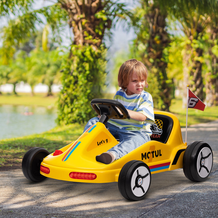 6V Electric Go Kart for Kids with Music