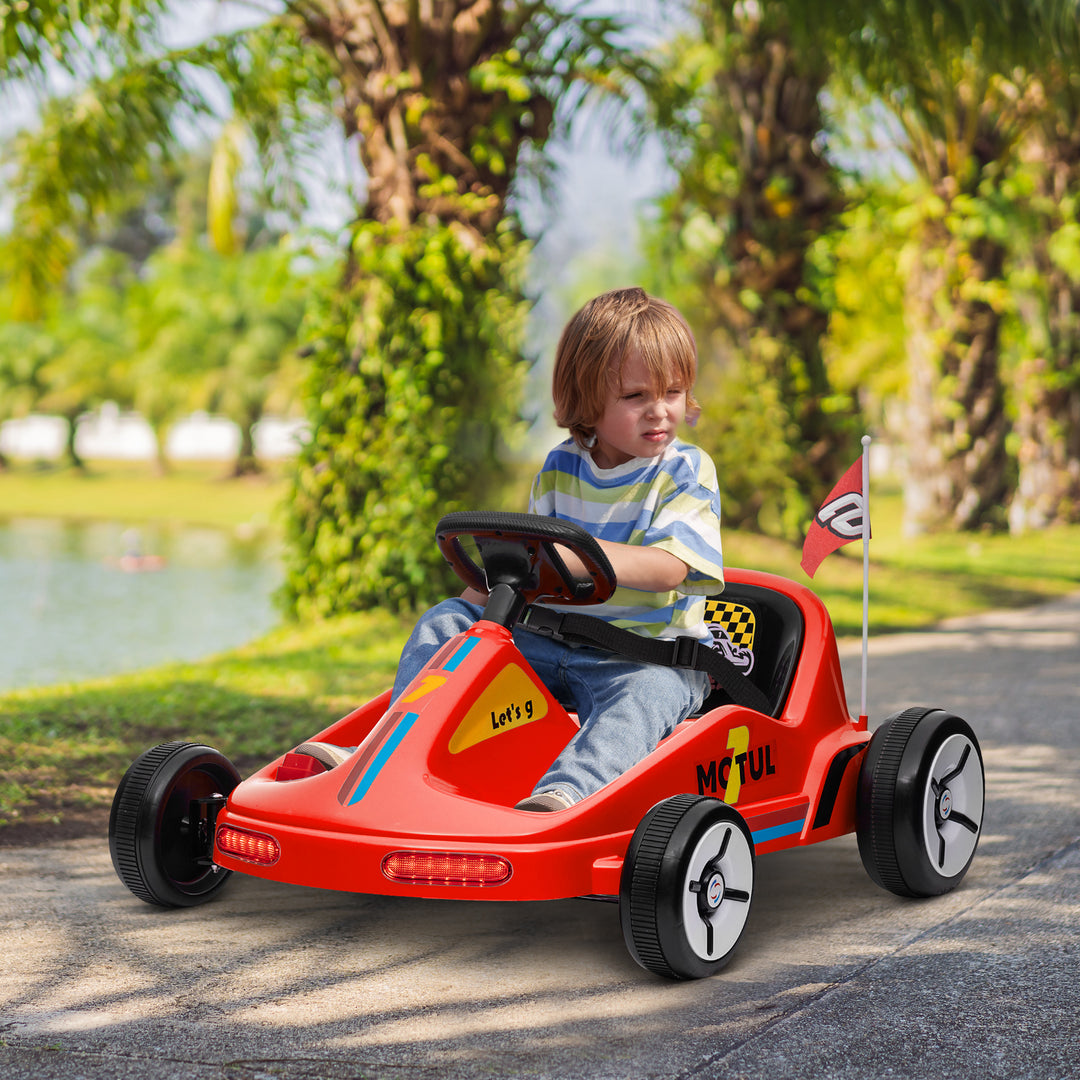 6V Electric Go Kart for Kids with Music