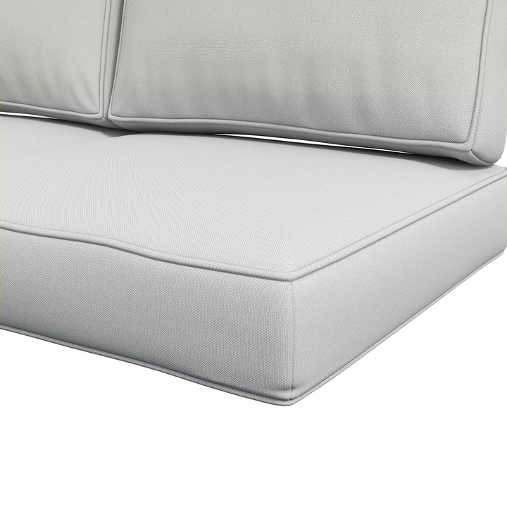 3-Piece Back and Seat Cushion Pillows Replacement