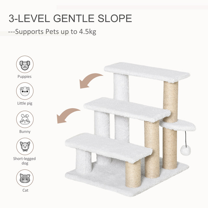 Pet Stair with 3-step Climb Ladder