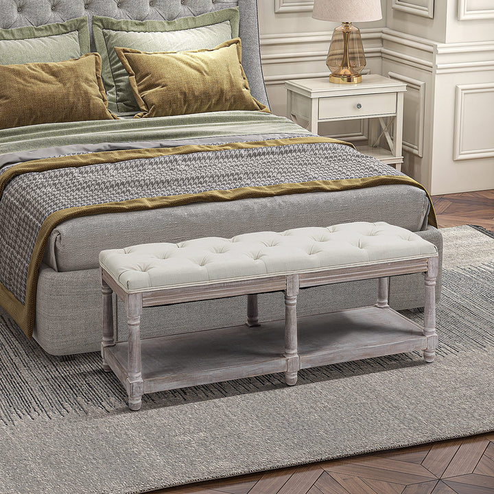 2-Tier Bed End Bench