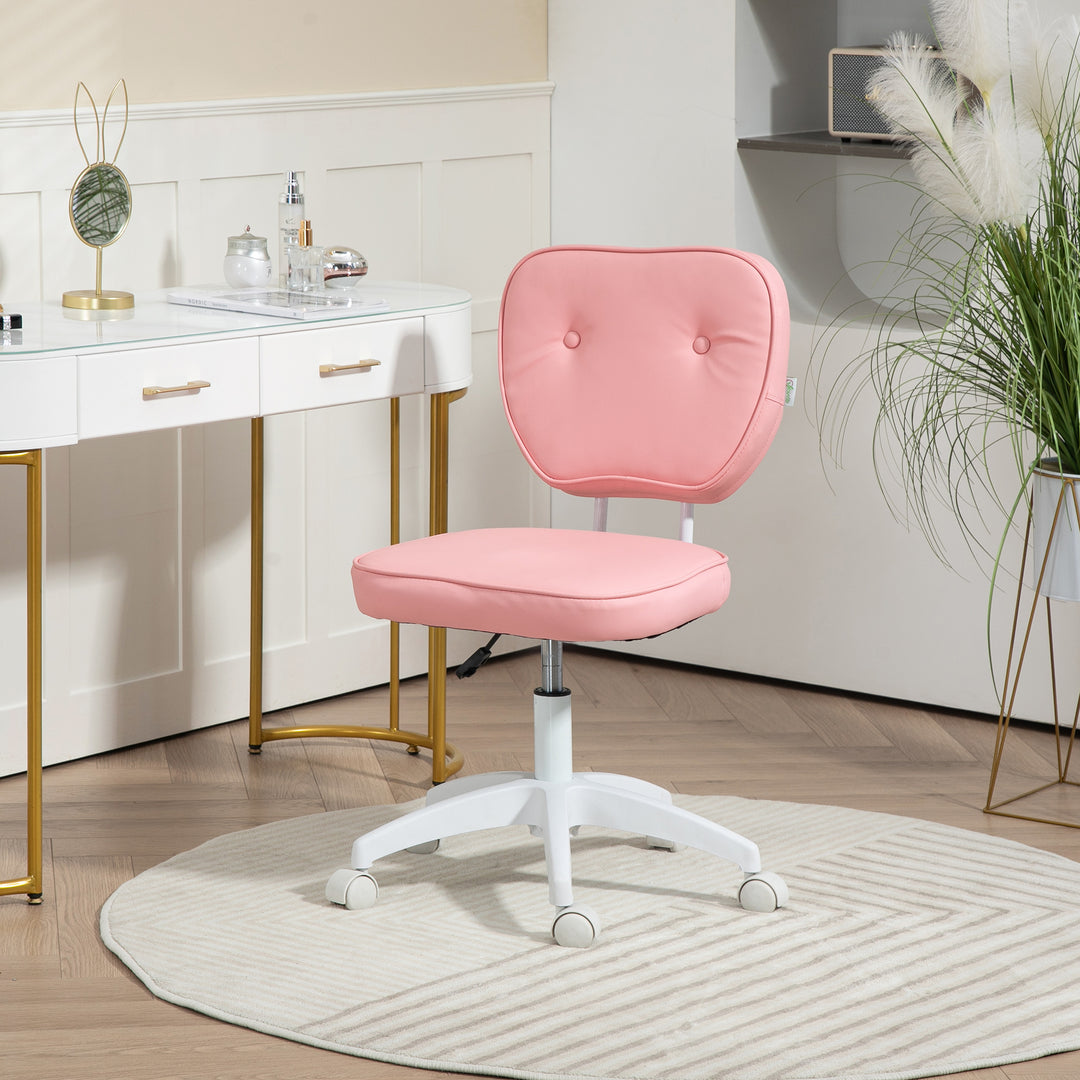 Vinsetto Vanity Office Chair, Pink