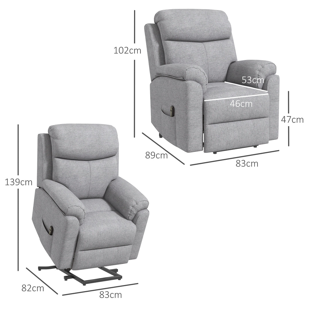 Power Lift Chair Electric Riser Recliner for Elderly