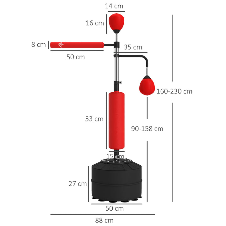 3-in-1 Boxing Punching Bag