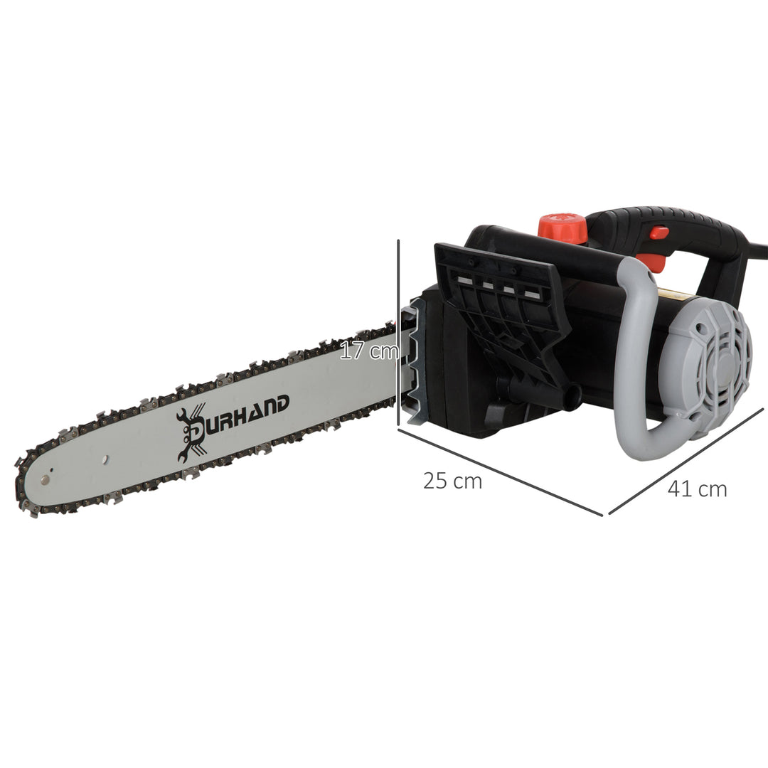 1600W Electric Chainsaw w/ Double Brake