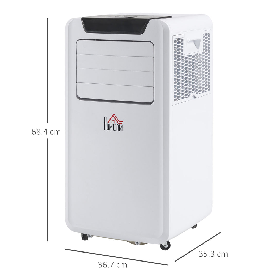 10000 BTU Mobile Portable Air Conditioner Cooling Dehumidifying Ventilating Ac Unit w/ Remote Controller