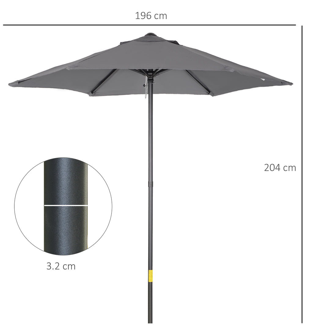 2m Patio Parasols Umbrellas