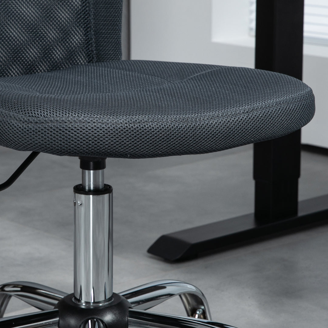 Vinsetto Mesh Office Chair, Dark Grey